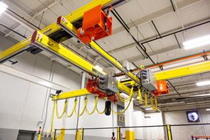 Unified Industries Brand ProPath Automated Workstation Crane