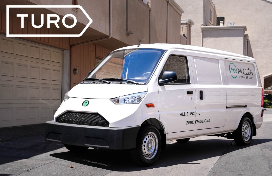 Mullen Class 1 EV Cargo Van Now Available on Turo; Largest