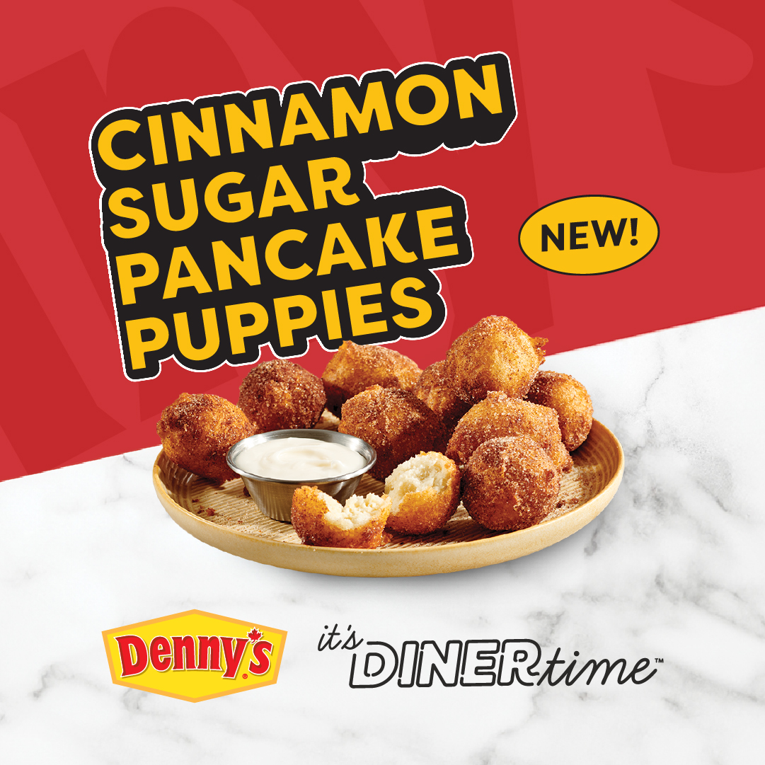 5. Cinnamon Sugar Pancake Puppies - Denny's Summer Feature Menu