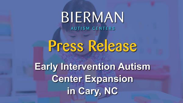 Early Intervention Autism Center Expansion in Cary, NC