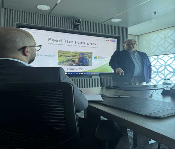 Easy Environmental Solutions, Inc.  (DUTV) CEO Mark Gaalswyk Presenting to the TAQAT Initiative in Qatar 