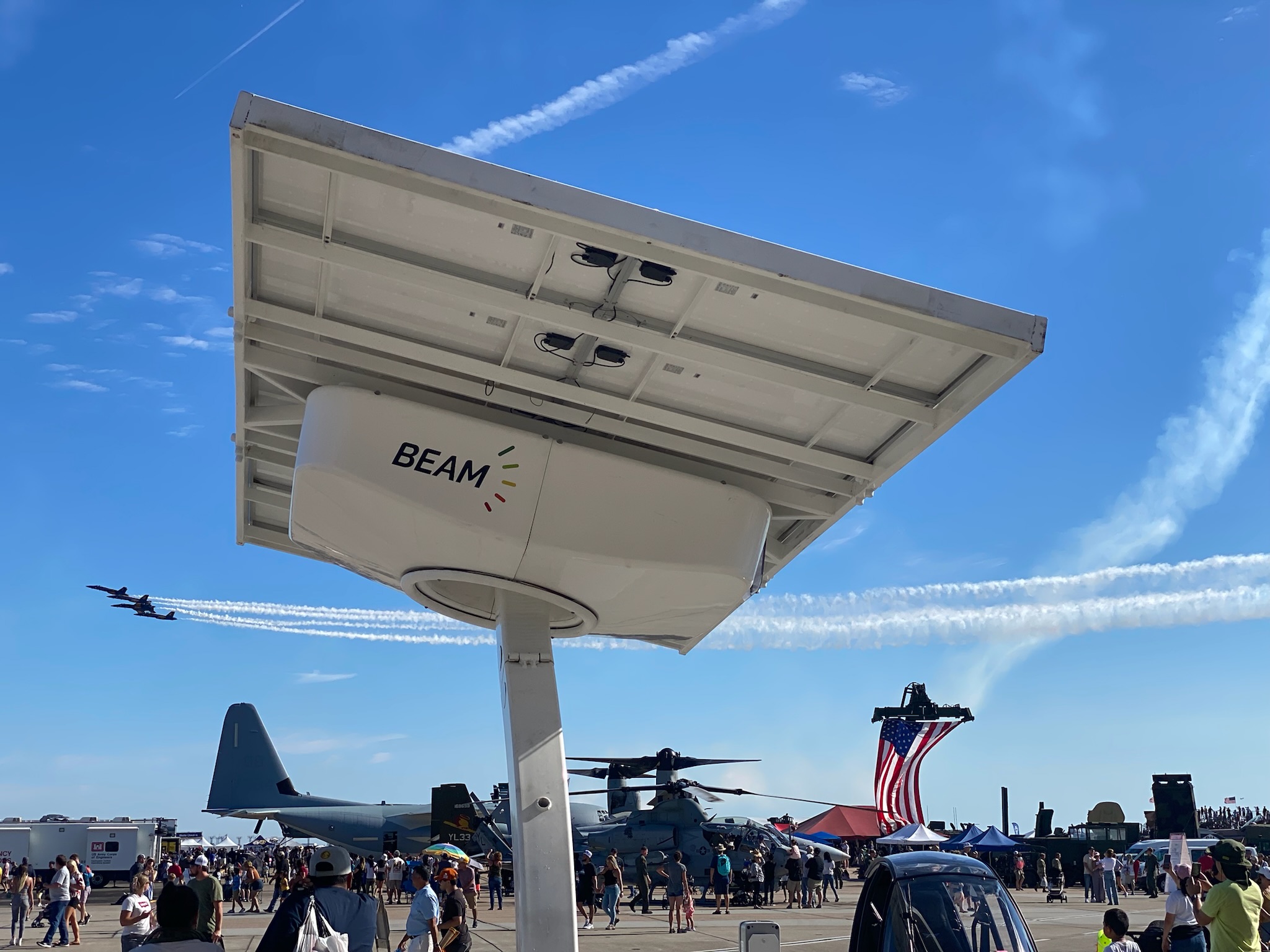 Beam EV ARC at US Marine Corps MCAS Miramar Air Show 2022 