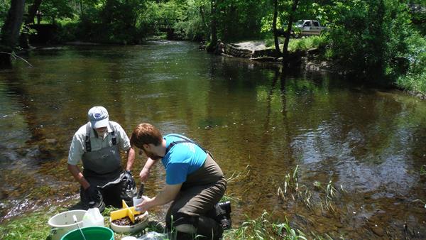 Stroud Water Research Center scientists study the health of streams.