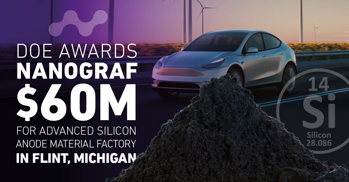 Bipartisan Infrastructure Law funds will be used to build $175 million EV battery material plant in Flint, Michigan.