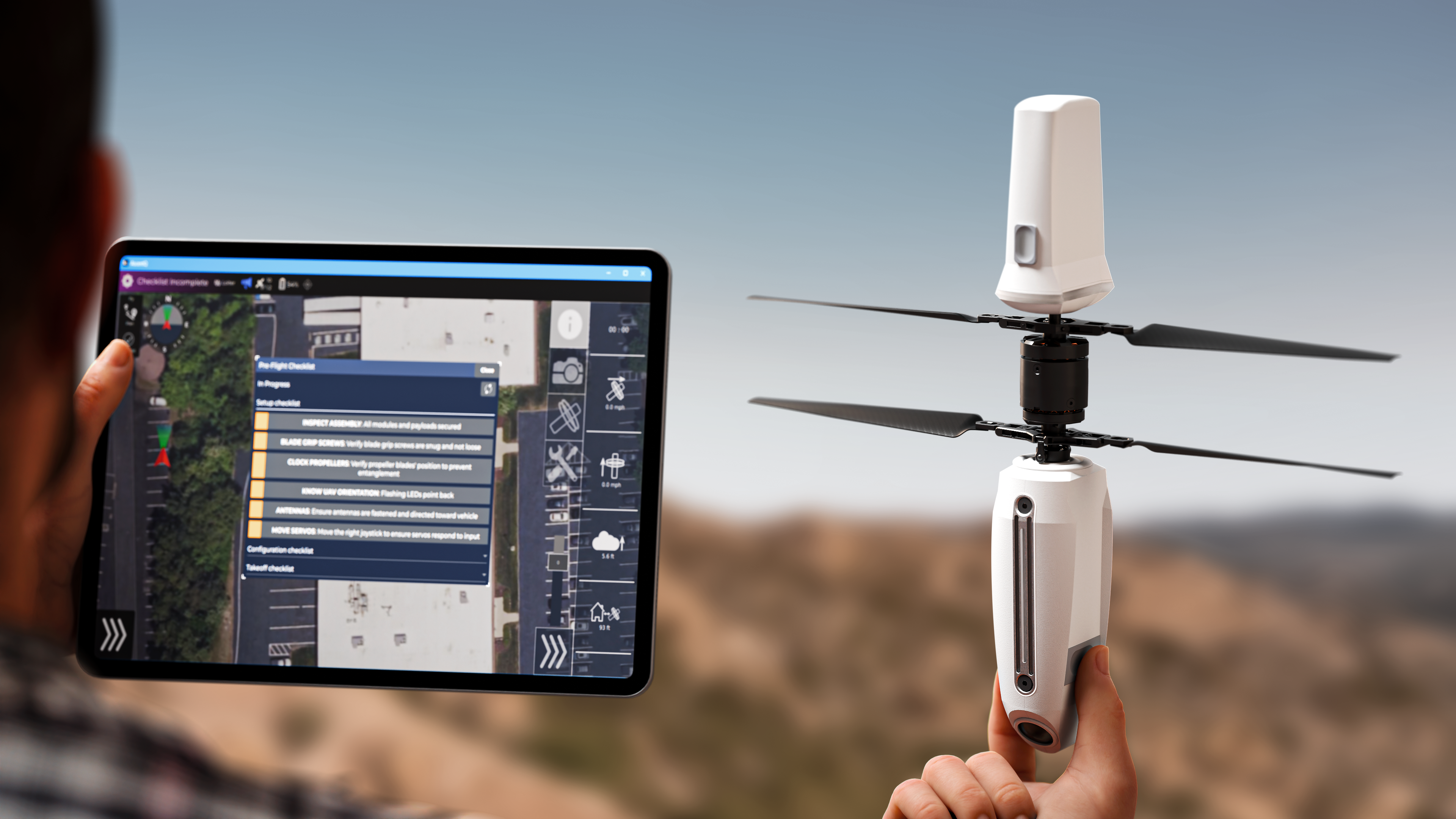 Ascent HELIUS 249g Nano Drone from Ascent AeroSystems is an ultra-portable, ultra-lightweight handheld UAV perfect for public safety, emergency response, infrastructure inspection, and other mission critical operations.