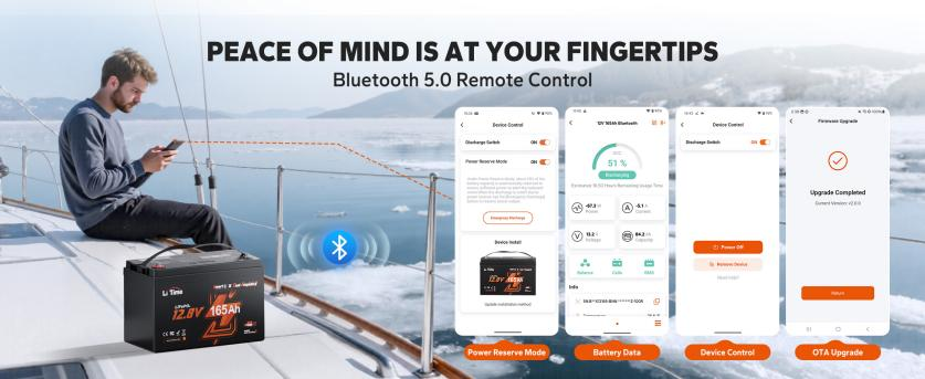 LiTime Unveils 12V 165Ah Smart Self-Heating Dual-Purpose Battery