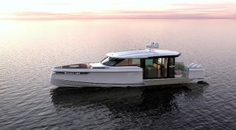 Saxdor’s flagship 460 GTC featuring award-winning design, Scandinavian styling and functional luxury