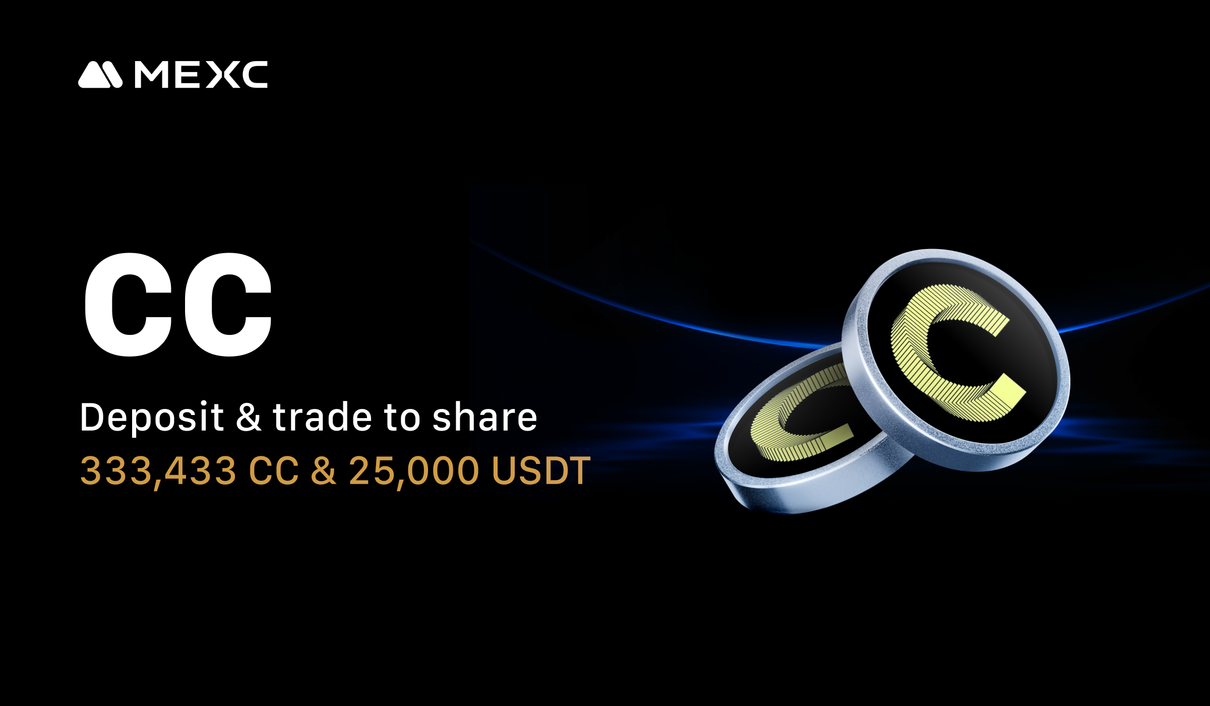 MEXC Lists Canton Network (CC) with Zero-Fee Trading and 333,433 CC & 25,000 USDT Airdrop+ Rewards