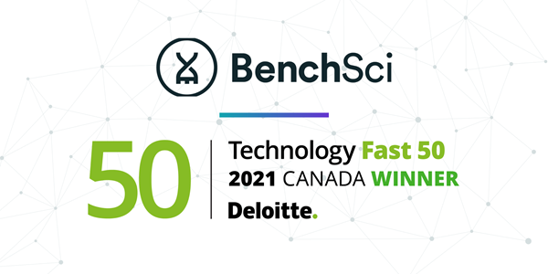 BenchSci recognized as one of the country's fastest-growing tech companies