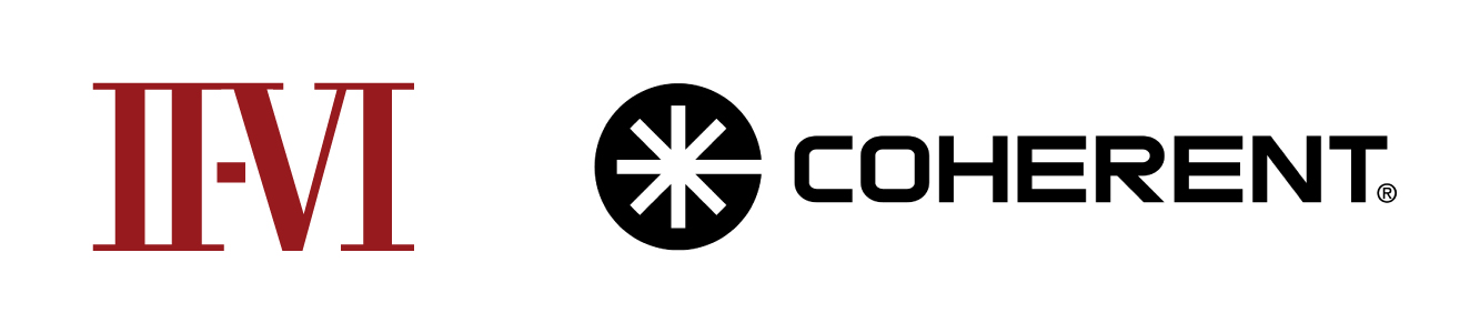 II-VI and Coherent logos