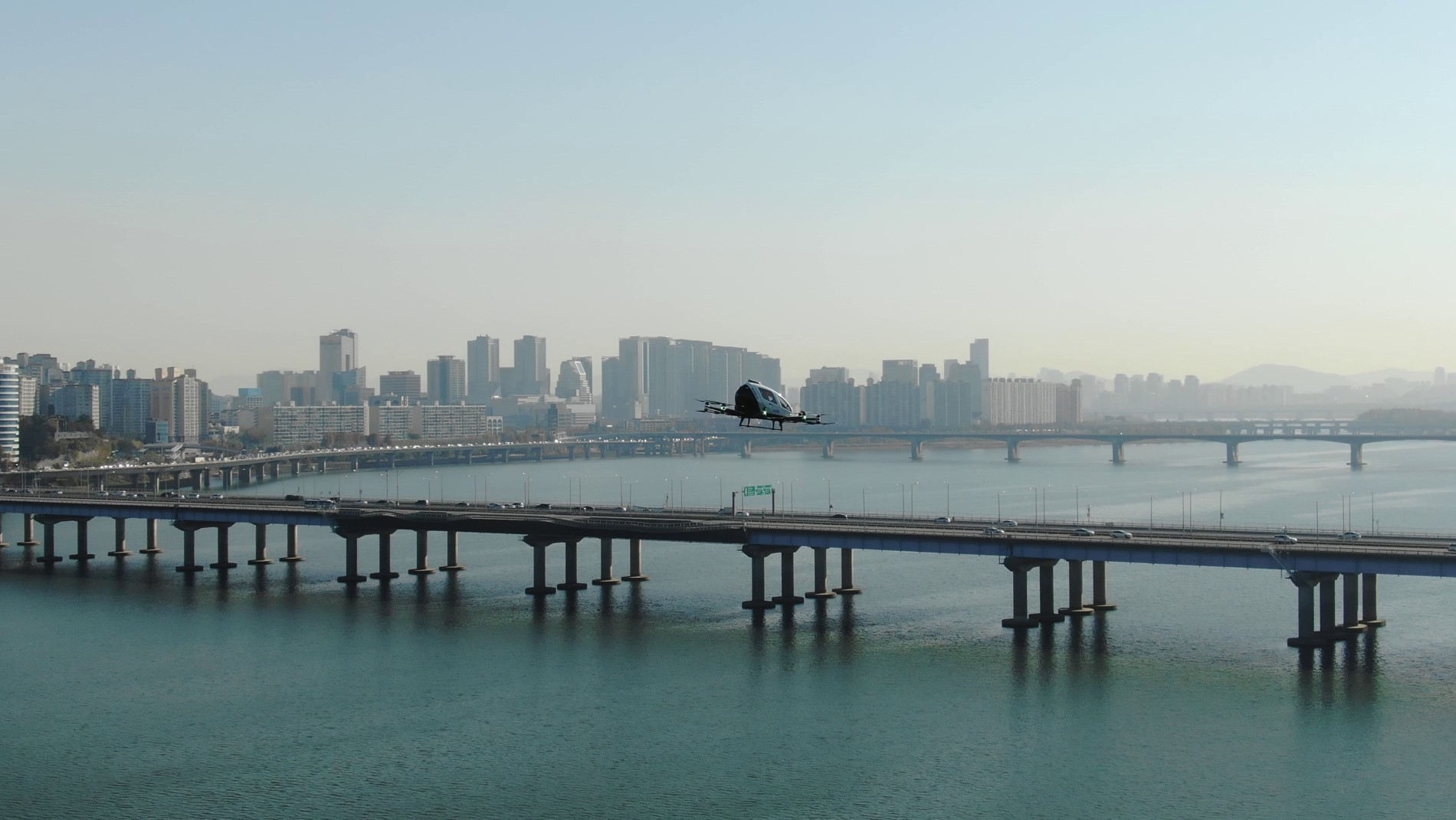 EHang 216's Korean Flight Tour: The First Step Toward Future UAM Operations