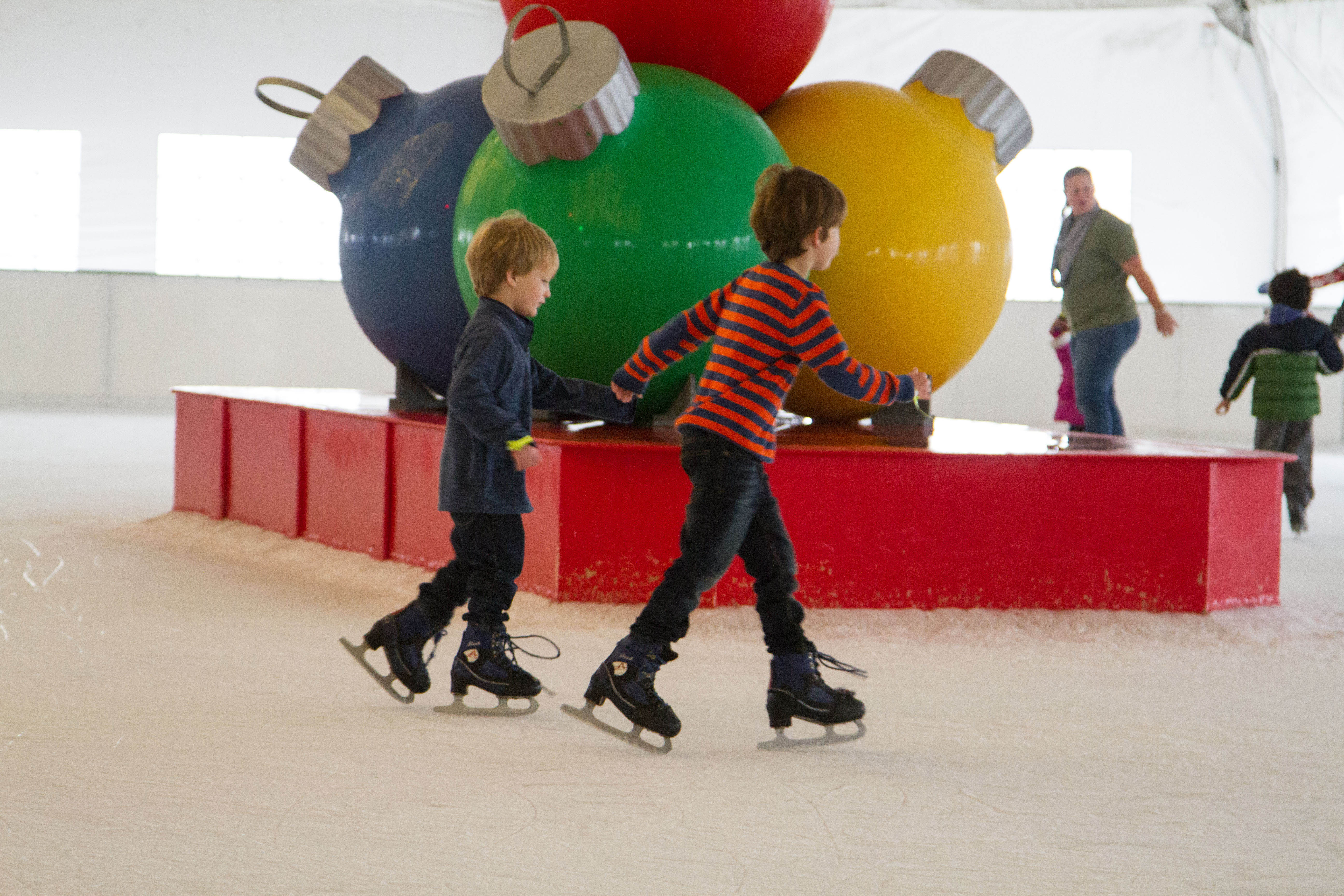 Ice Skating Brothers