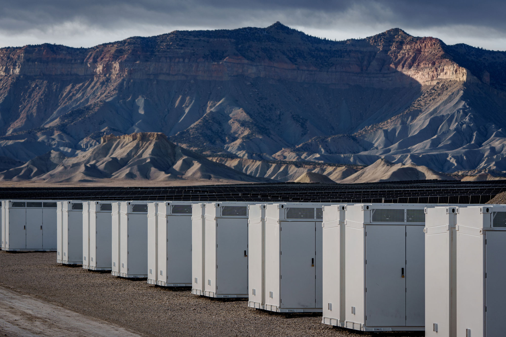 Green River Energy Center Solar Panels and Batteries