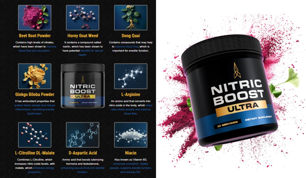 Nitric Boost Ultra Ingredients