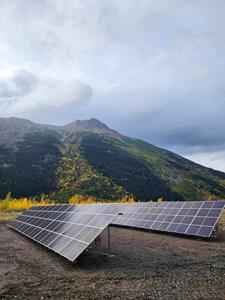 Schaft Creek solar array completed
