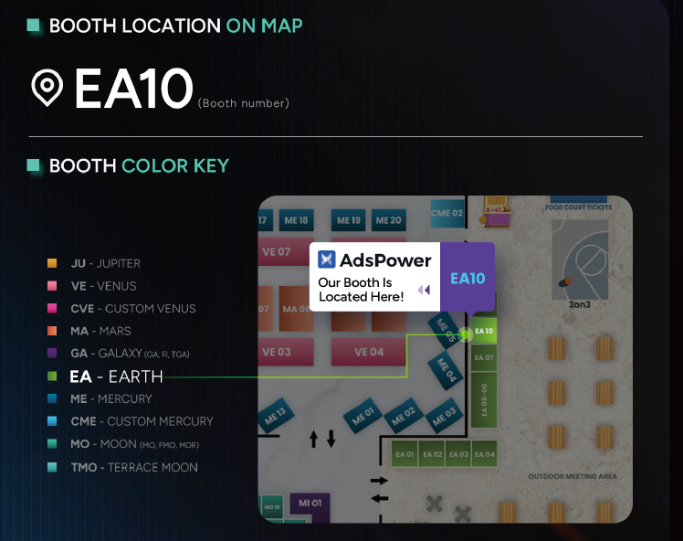 AdsPower will be attending i-Con, and waiting for you at booth EA10.