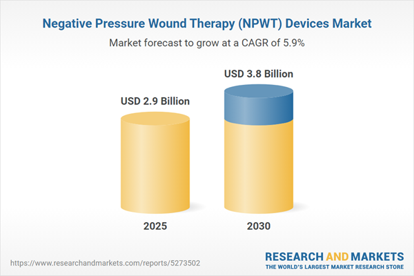 $3.8 Billion Negative Pressure Wound Therapy (NPWT) Devices Market Assessment, 2030 - Featuring Solventum, Smith+Nephew, Cardinal Health, Molnlycke Health Care, ConvaTec Group and Other Key Players