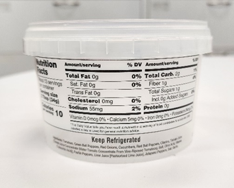 Recalled packaging image