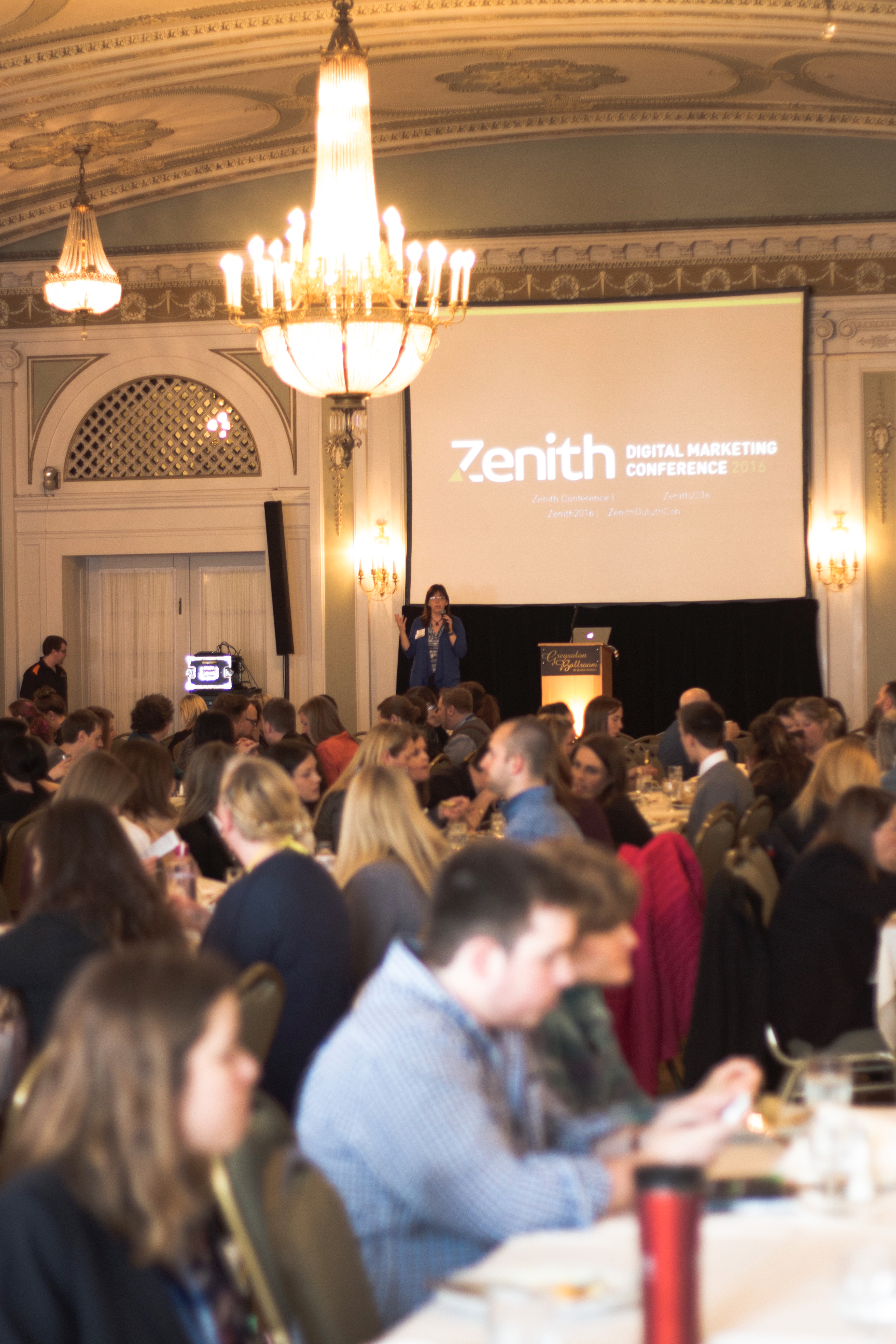 Zenith Conference in Duluth's historic Greysolon Ballroom