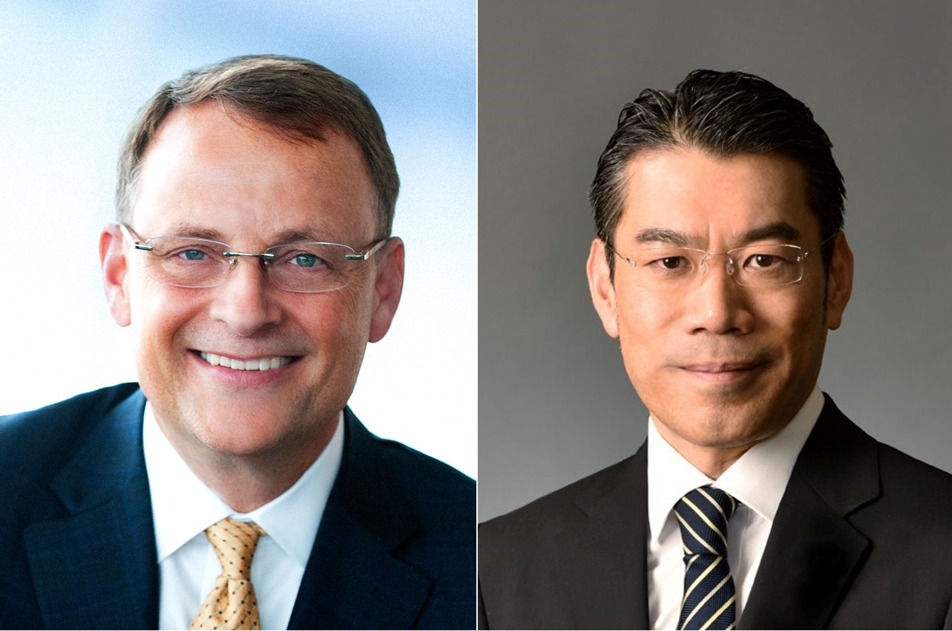 Evident’s new CEO Wes Pringle and President & COO Hiroyuki Yoshimoto