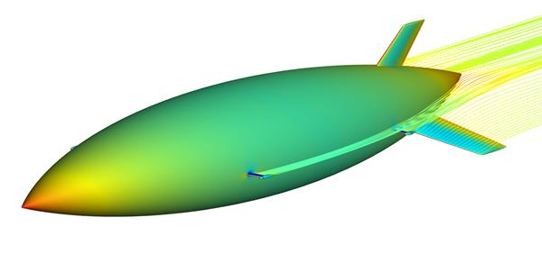 Simulated wind tunnel test using CFD of “Pipeline-In-The-Sky™” airship