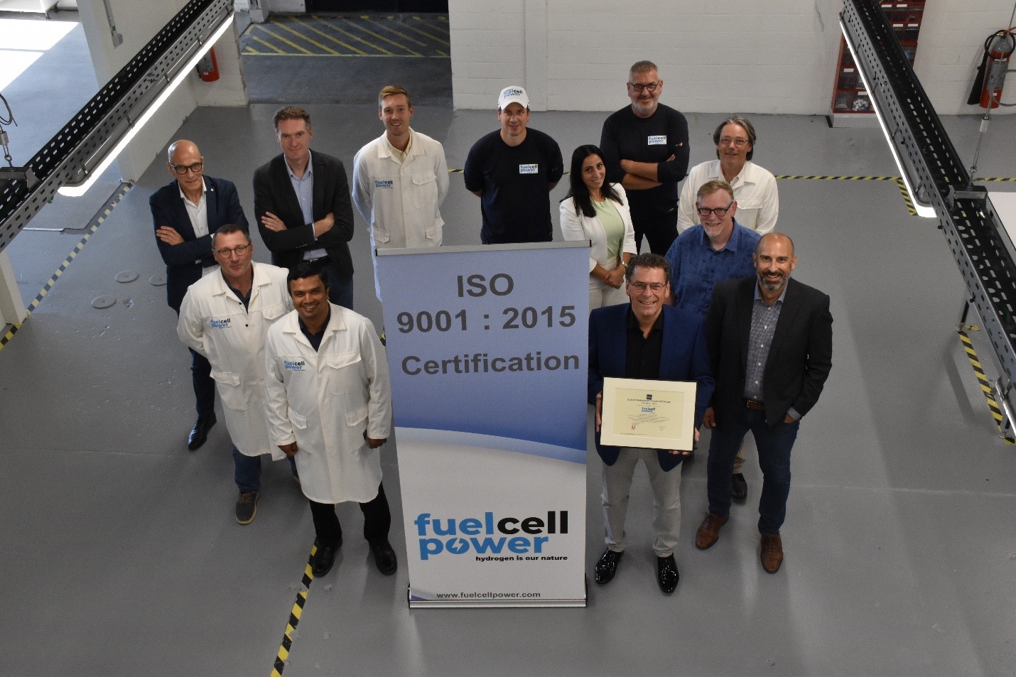 AFCP’s Belgium Subsidiary, Fuel Cell Power NV, Achieves ISO 9001:2015 Quality Management System Certification