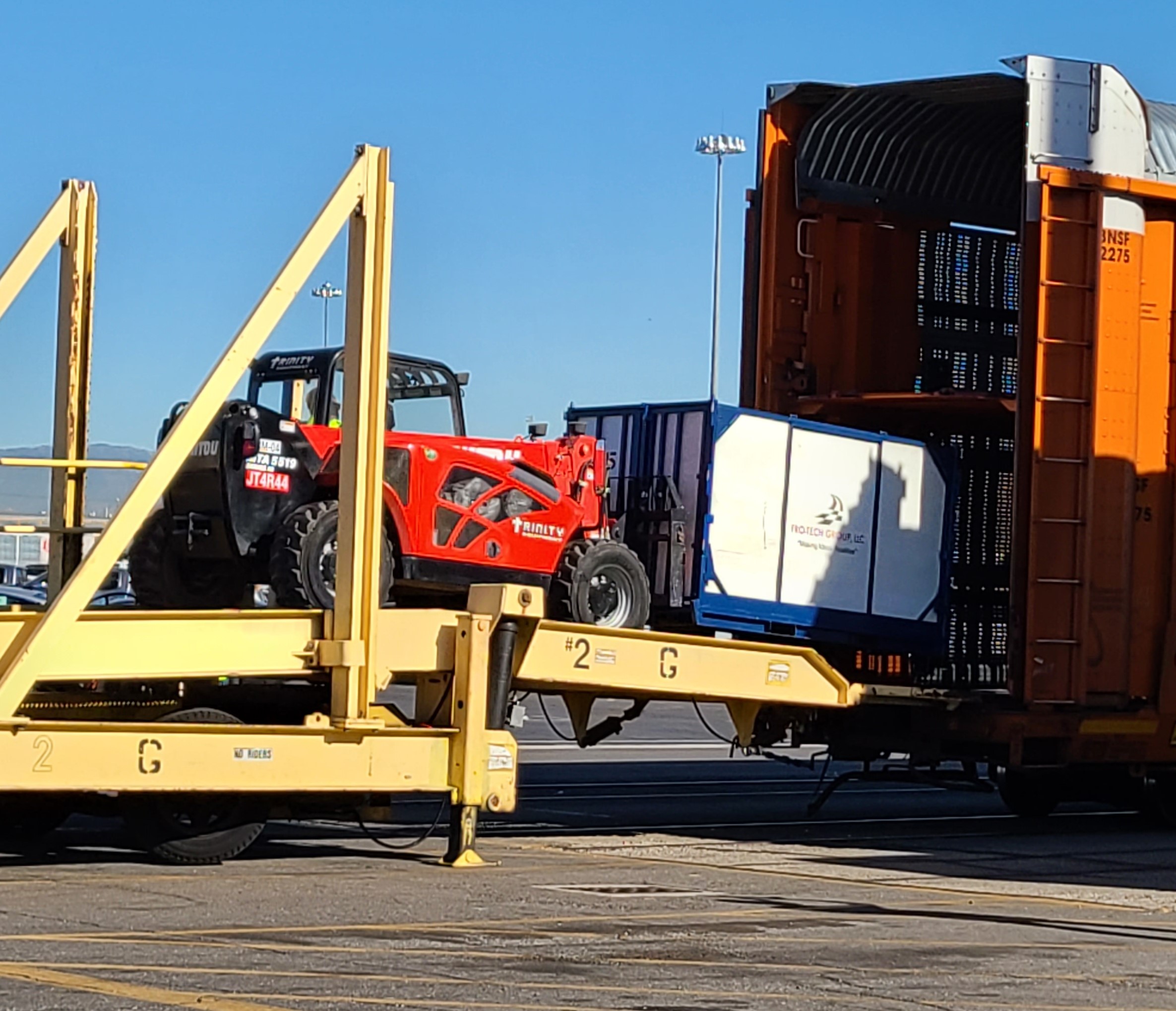Pro-Tech container loading