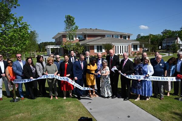 Ribbon-cutting and dedication of the Columbia VA Fisher House