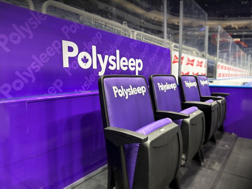 Polysleep's private seating area redefines game day luxury. Plush seats and top-notch amenities offer unparalleled comfort, creating the ultimate fan experience.