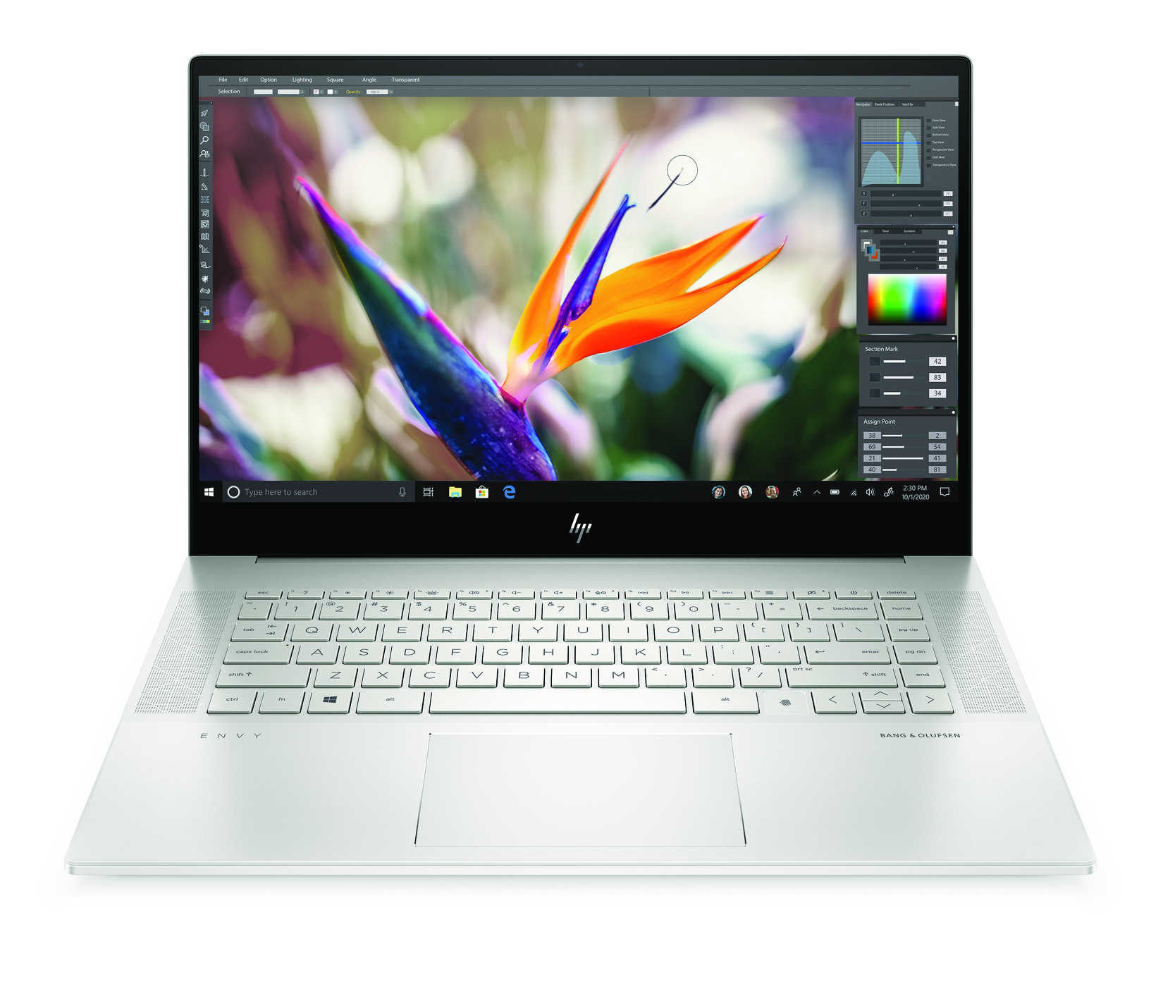 HP ENVY 15_NaturalSilverHero_Front