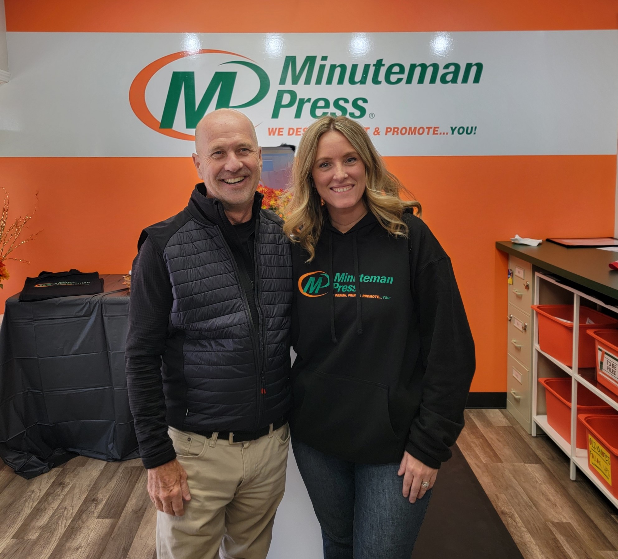 Minuteman Press Grand Blanc, MI Grand Opening