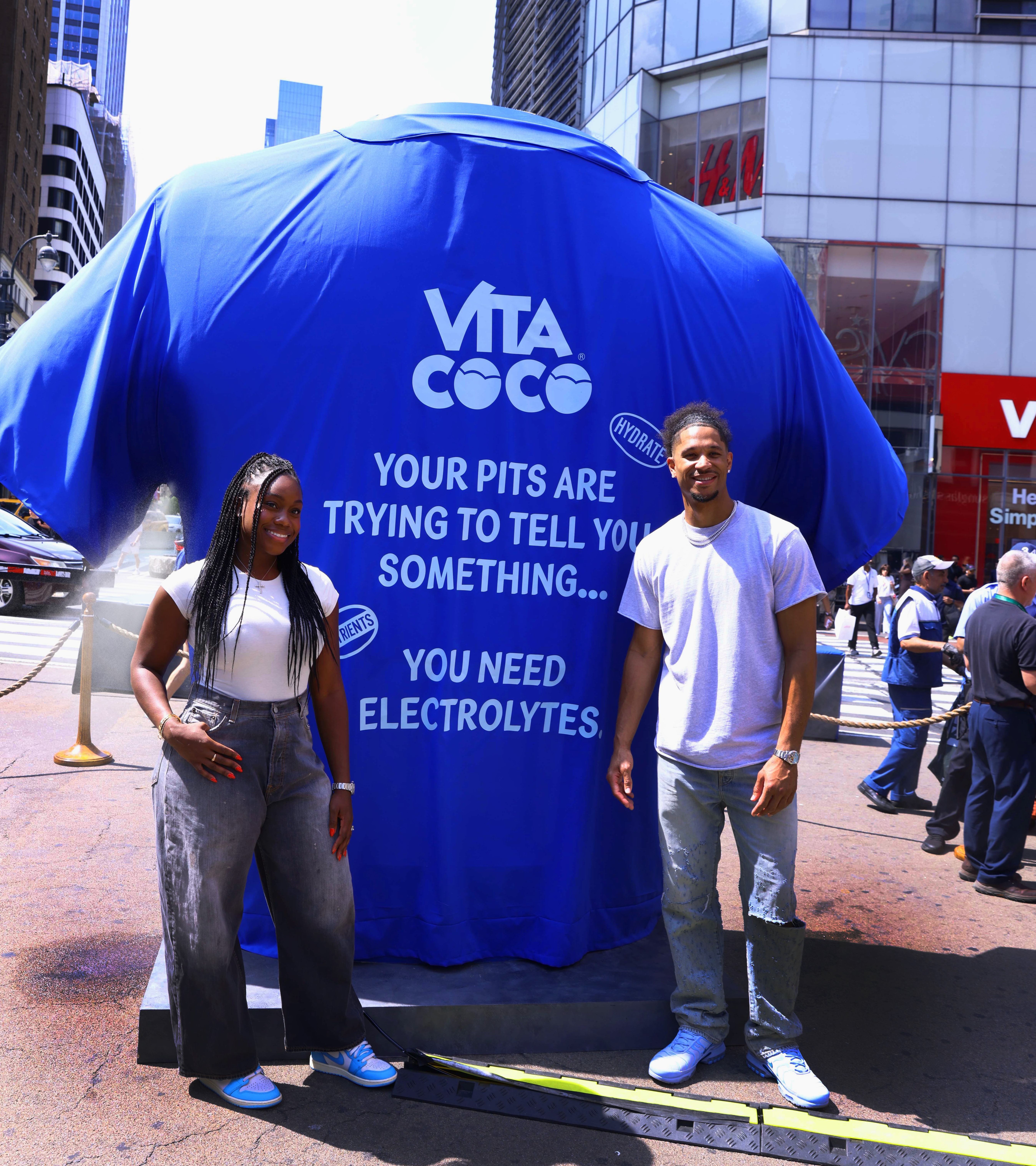 Vita Coco® Launches the Pit Stain Pit Stop, an Experiential Pop-Up That Turns Summer's Most Visible Sign of Sweat into a Refreshing Reminder to Replenish