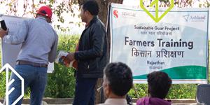 Ashland teamed up with the SM Sehgal Foundation to increase the volume of guar harvested annually through educational programs and scientific solutions for sustainable farming, while respecting the sourcing relationships and local cultures of small village farmers in the Sriganganagar district of Rajasthan, India.