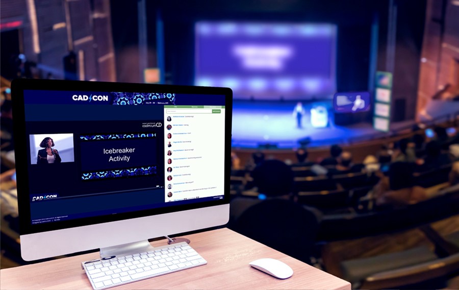 Attendees can live stream content online or view it on demand later. Audience response tools mean the conversation continues no matter where they are.