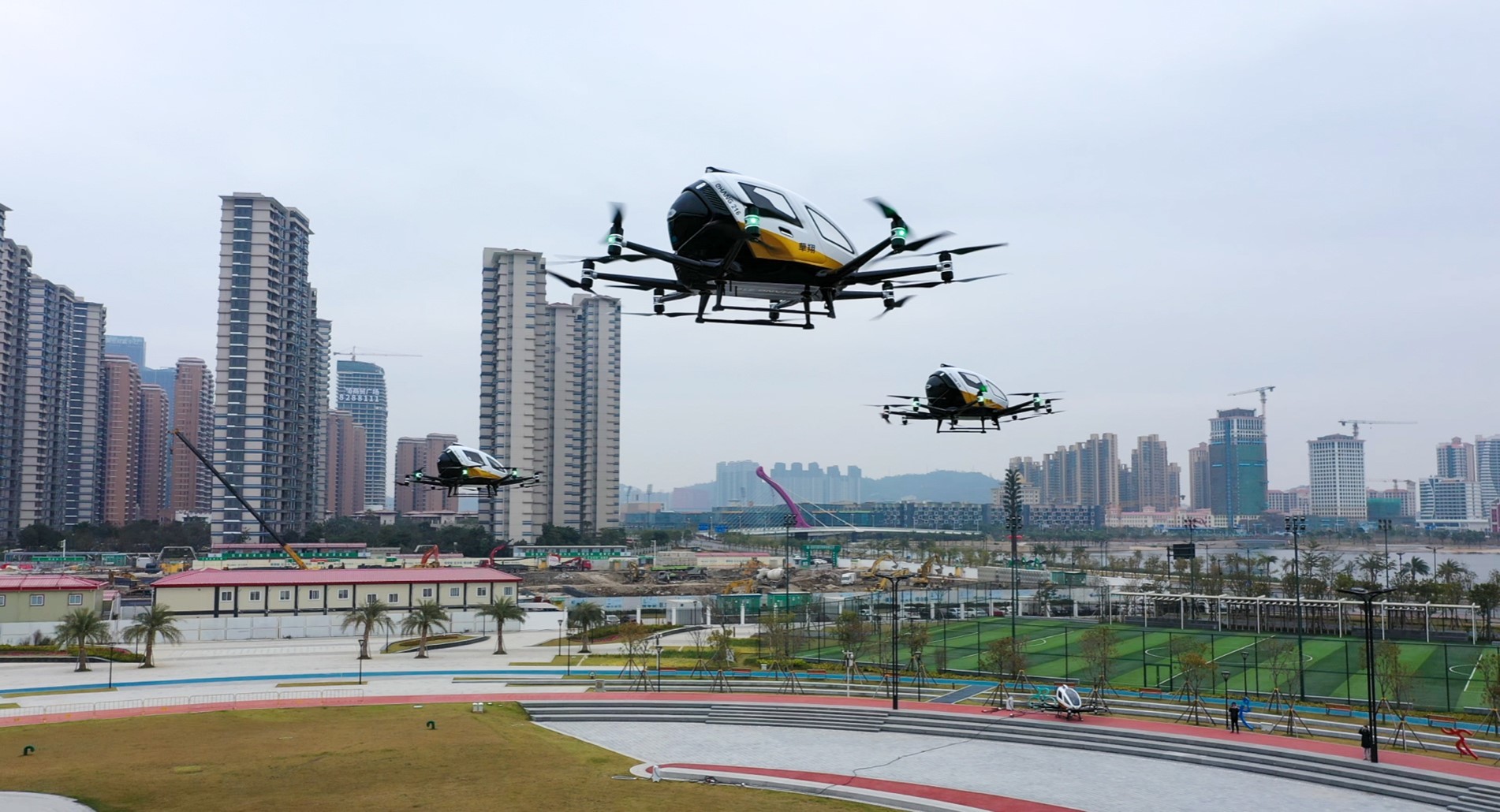 EHang to Provide UAM Services in Hengqin New Area in Zhuhai, China