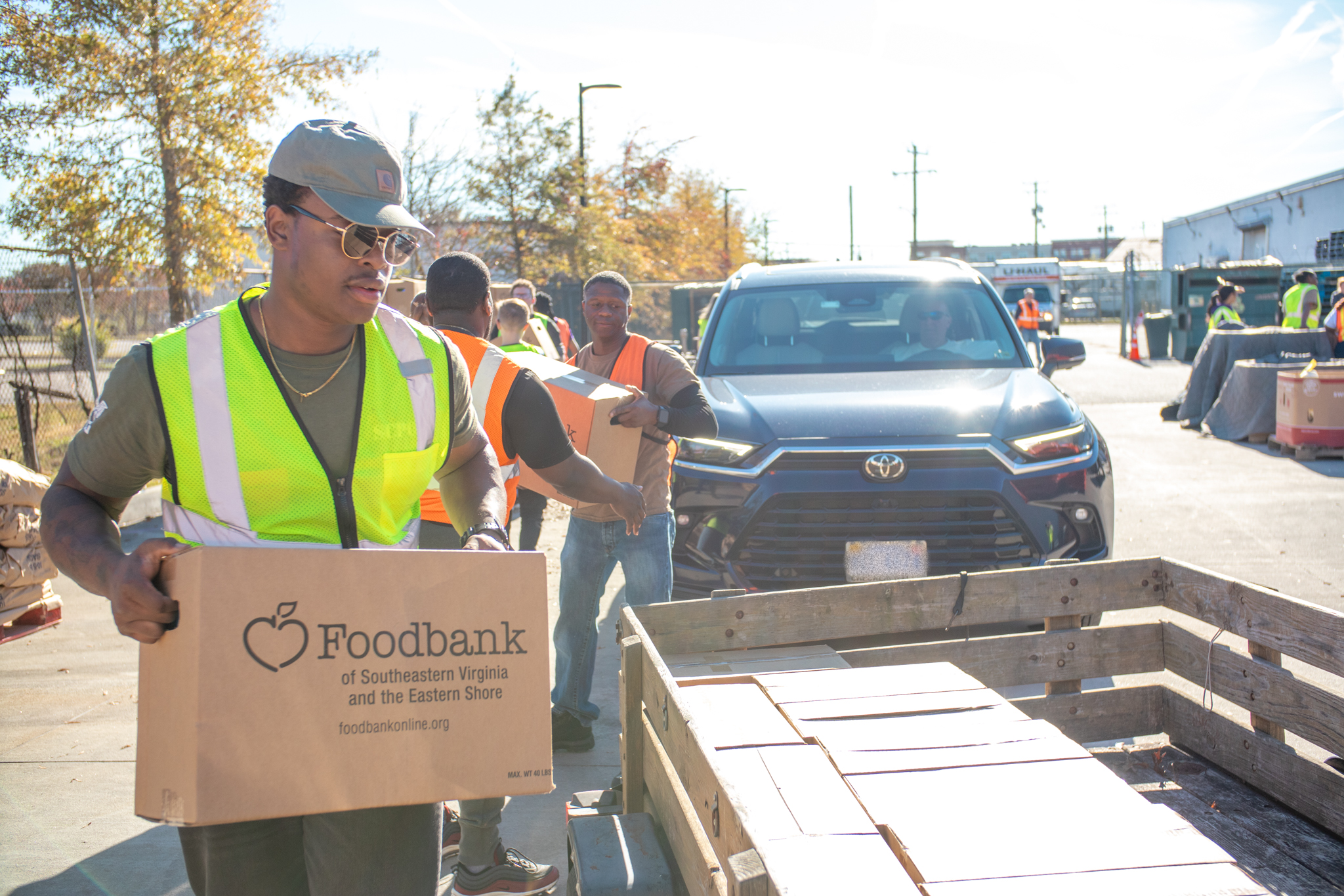 Foodbank Hosts Shutdown Relief Distribution as Missed Paychecks Ripple Across Hampton Roads