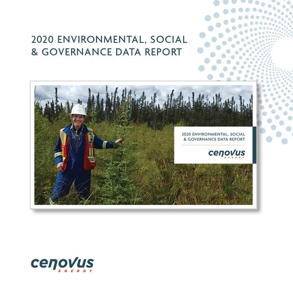 Cenovus releases its 2020 ESG data report