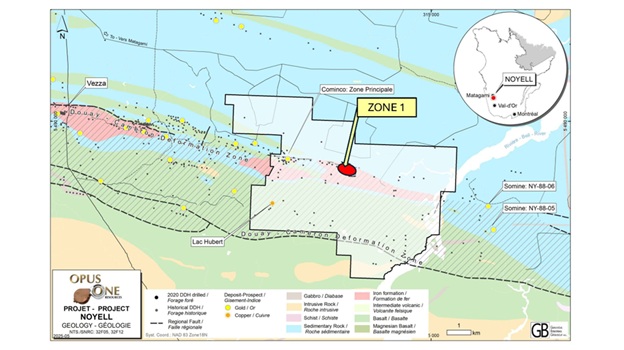 Noyell Project Geology
