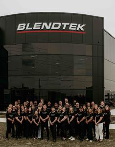 The Blendtek team at the company’s headquarters in Cambridge, ON. Blendtek named one of Canada’s Best Managed Companies for 2023