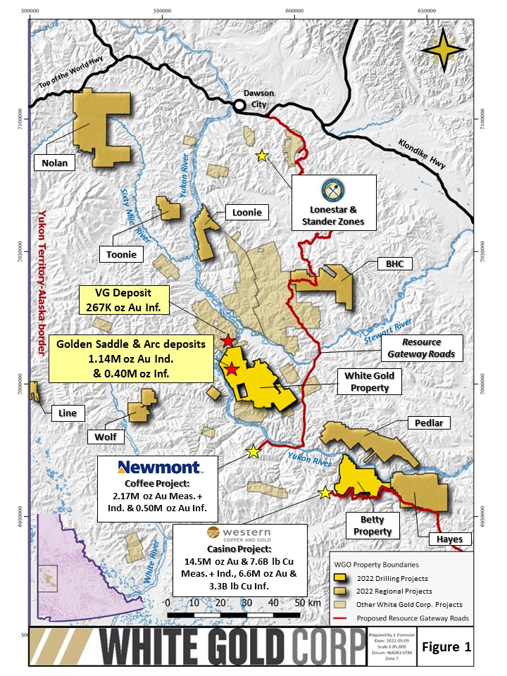 WGO-Figure 1 – 2022 Exploration Program Work Areas