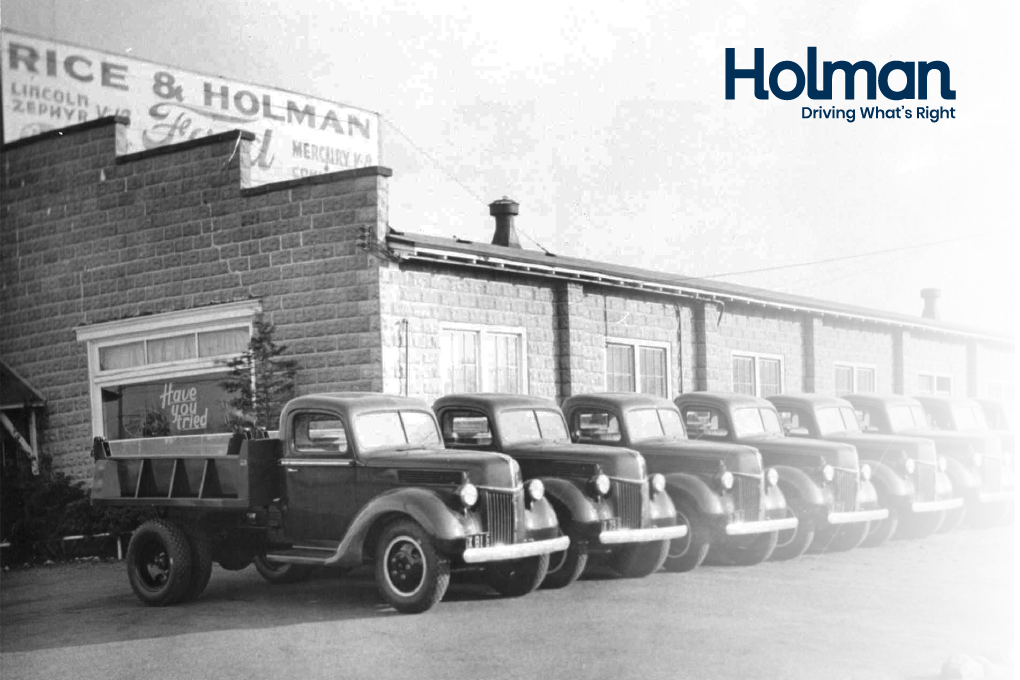 Holman, celebrating its 100th anniversary, began as a single Ford dealership in New Jersey in 1924.