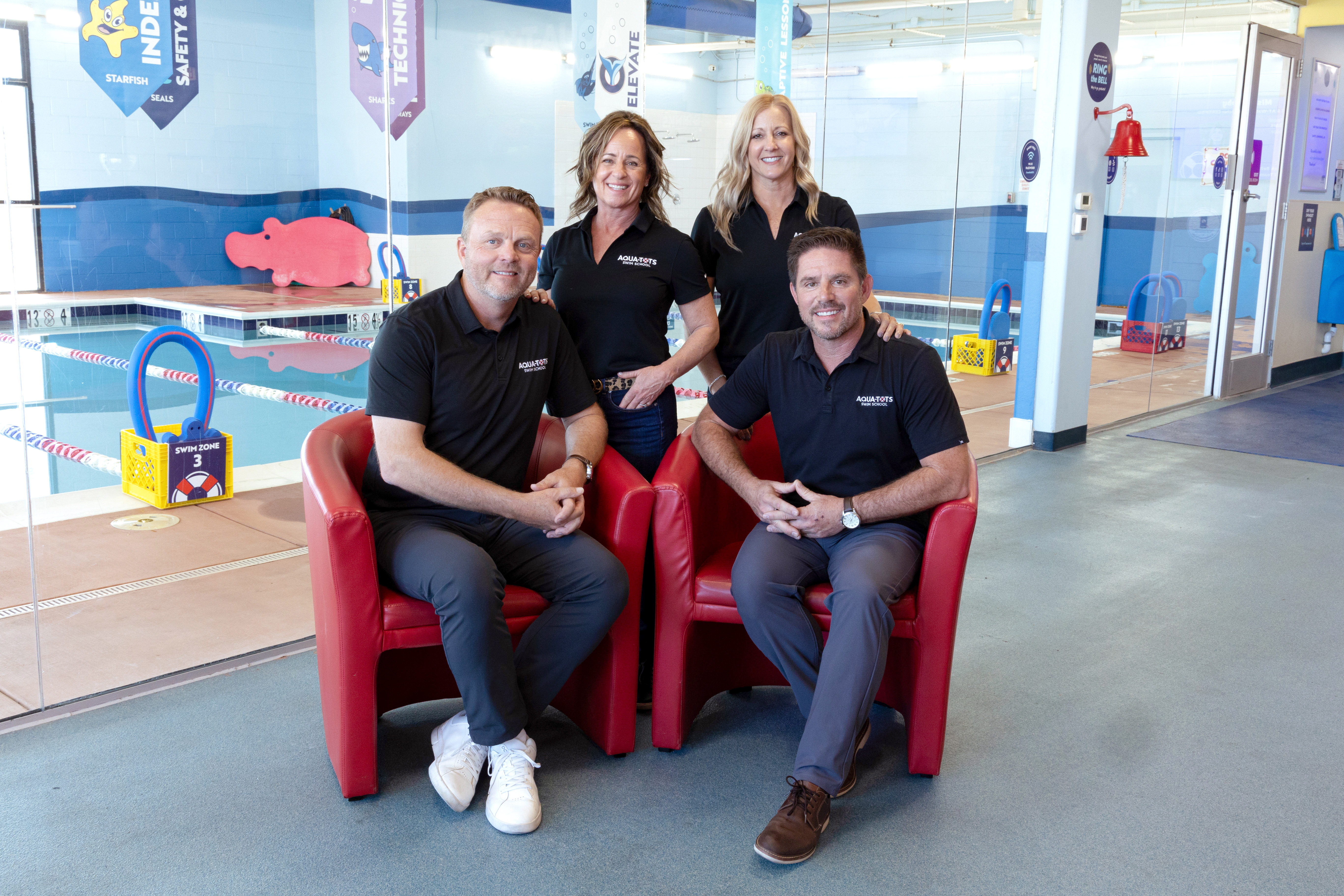 Aqua-Tots Swim School's Founders 