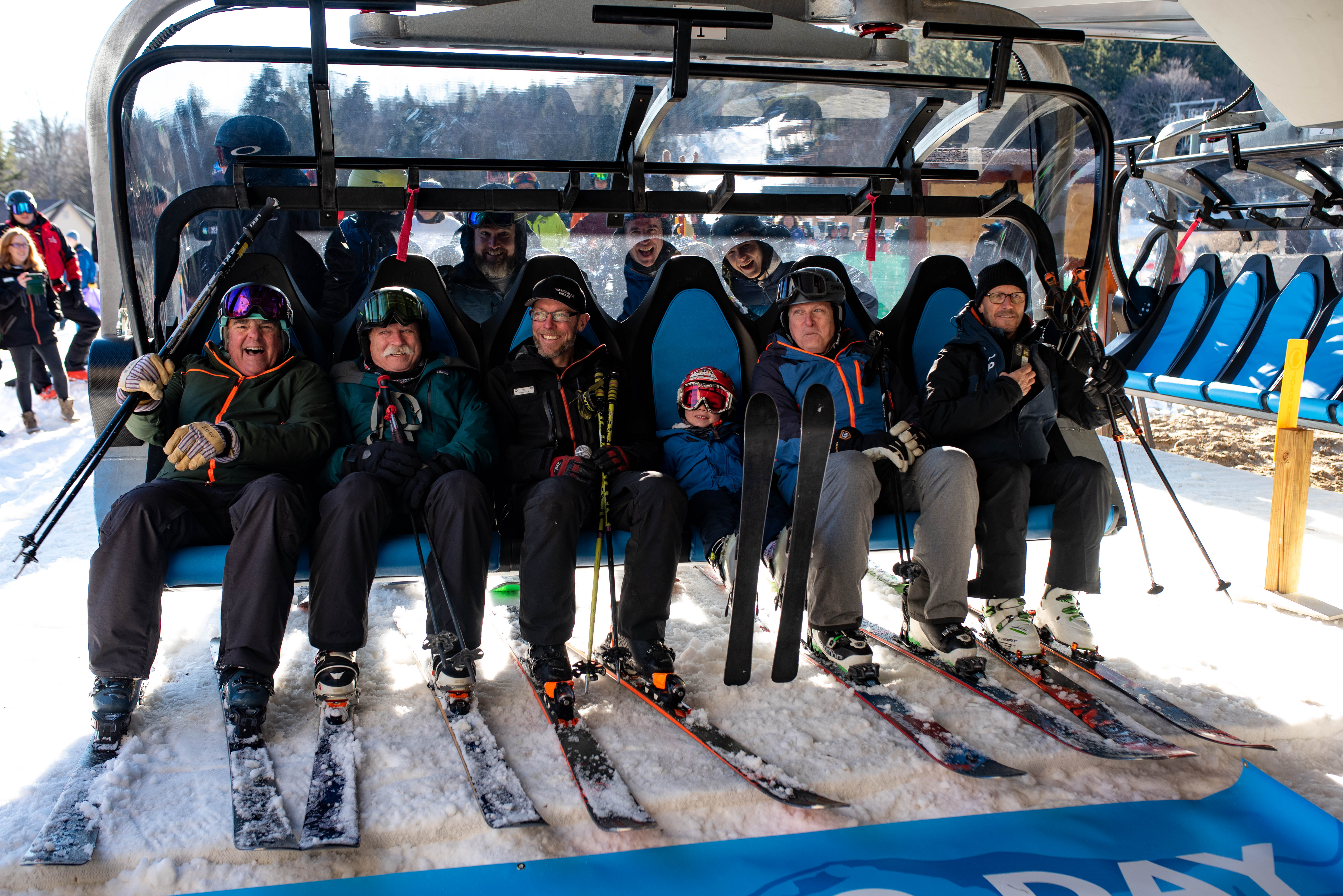 Tecumseh Express Ceremonial First Chair.