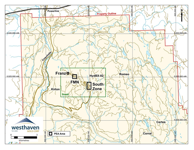 2025 PEA Proposed Development Zones