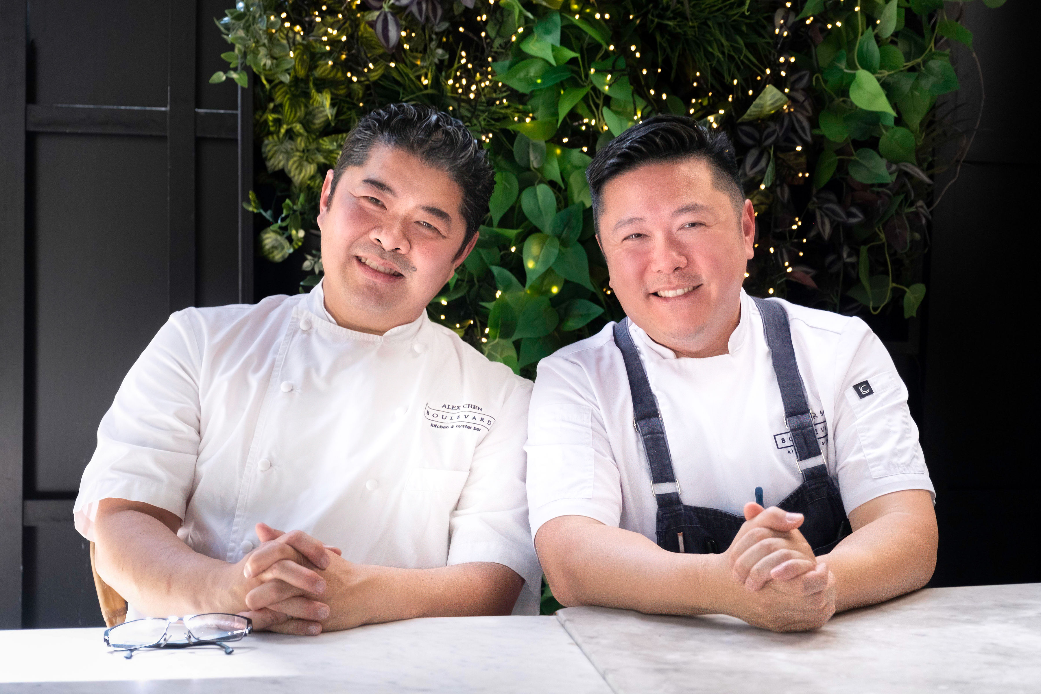 Executive Chef Alex Chen and Executive Chef Roger Ma