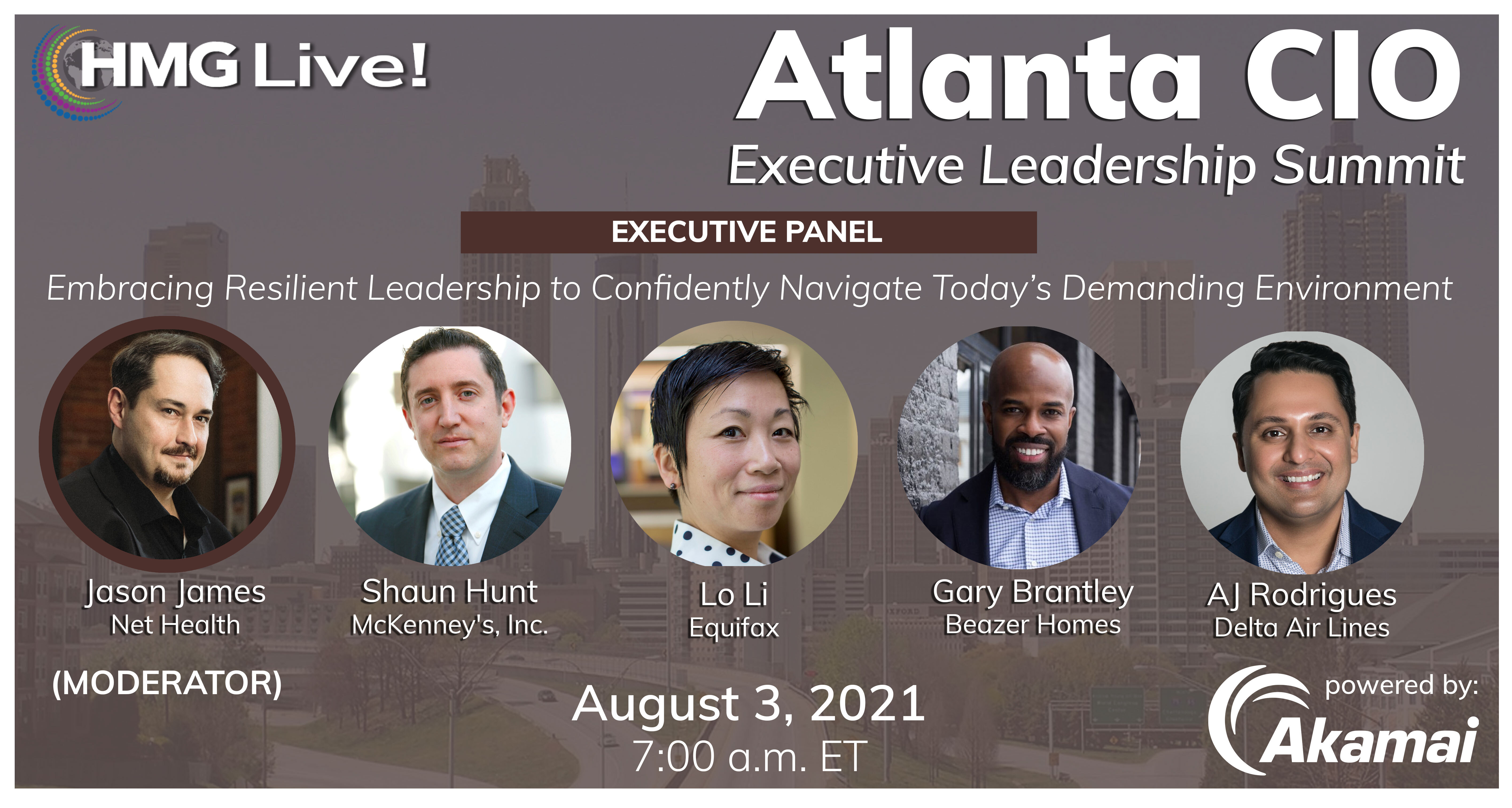 2021 HMG Live! Atlanta CIO Executive Leadership Summit 