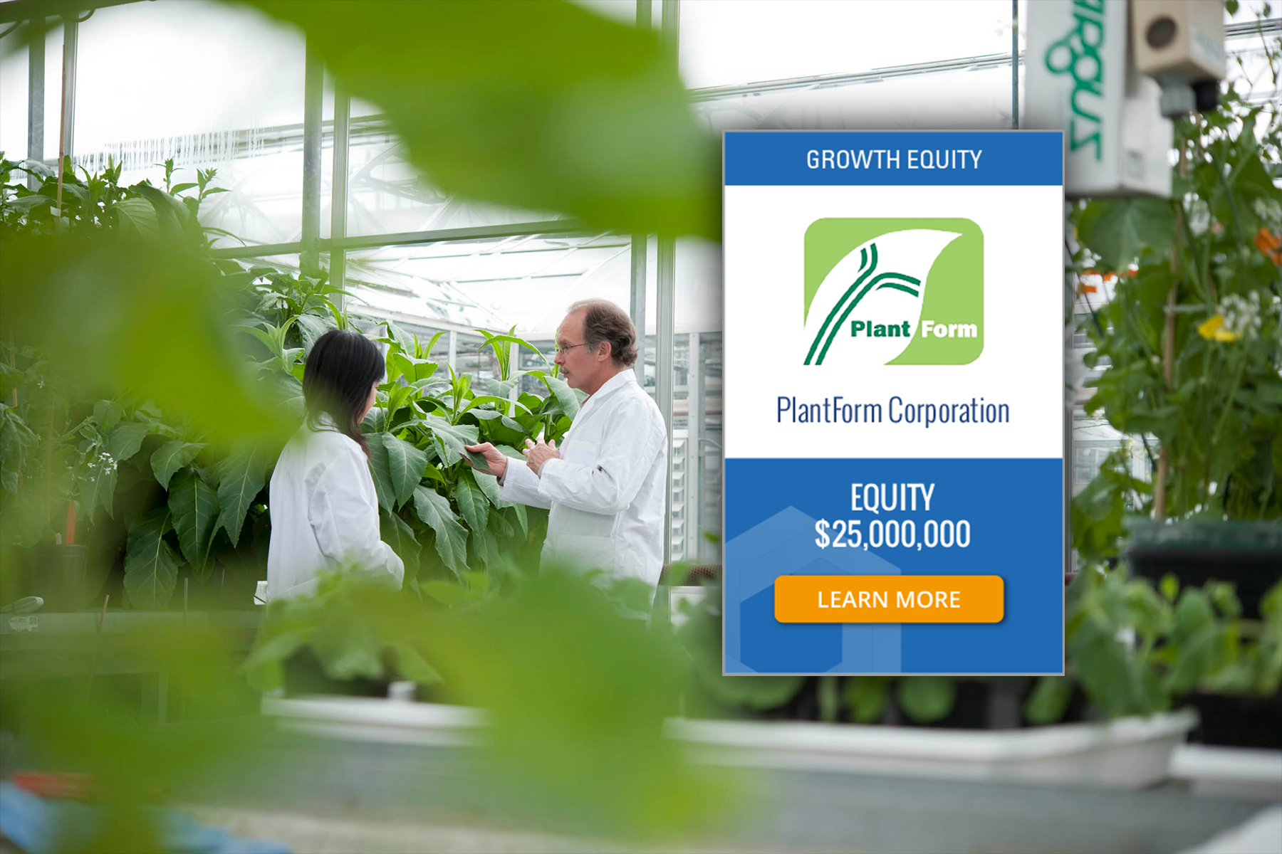 Investment Opportunity in PlantForm Corporation