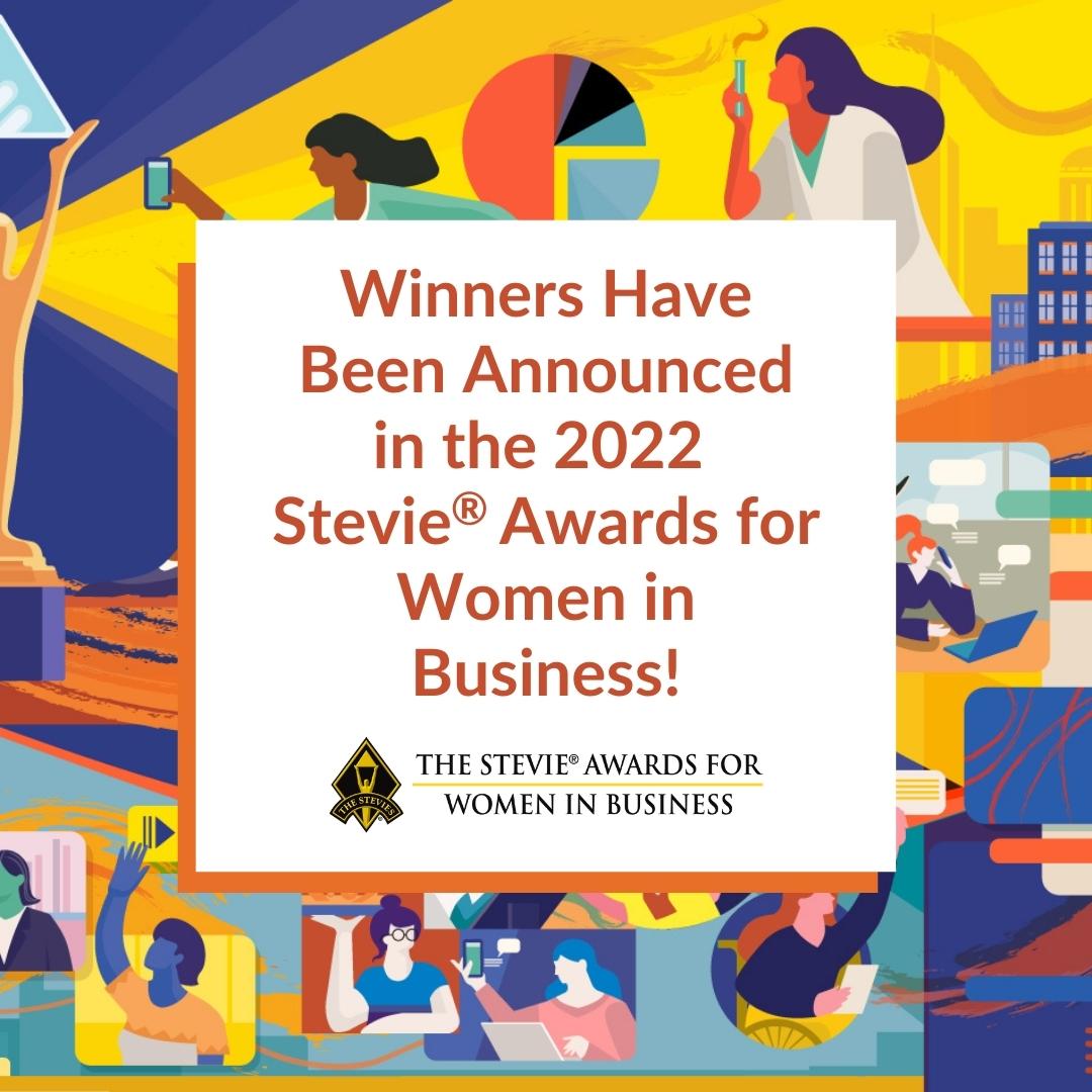 รายชื่อผู้ได้รับรางวัลในโปรแกรม Stevie Awards for Women in Business ครั้งที่ 19