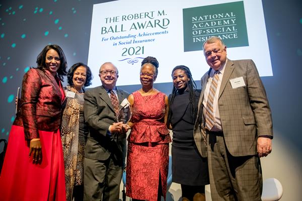 Kilolo Kijakazi receives the 2021Robert M. Ball Award
