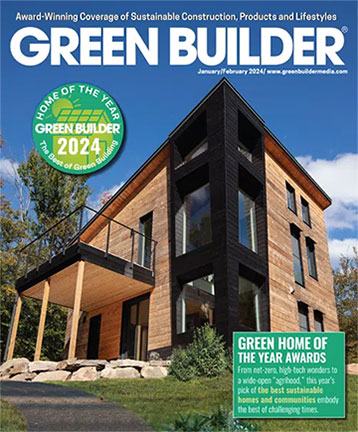 Green Builder Media publishes its Green Home of the Year Awards annually. 